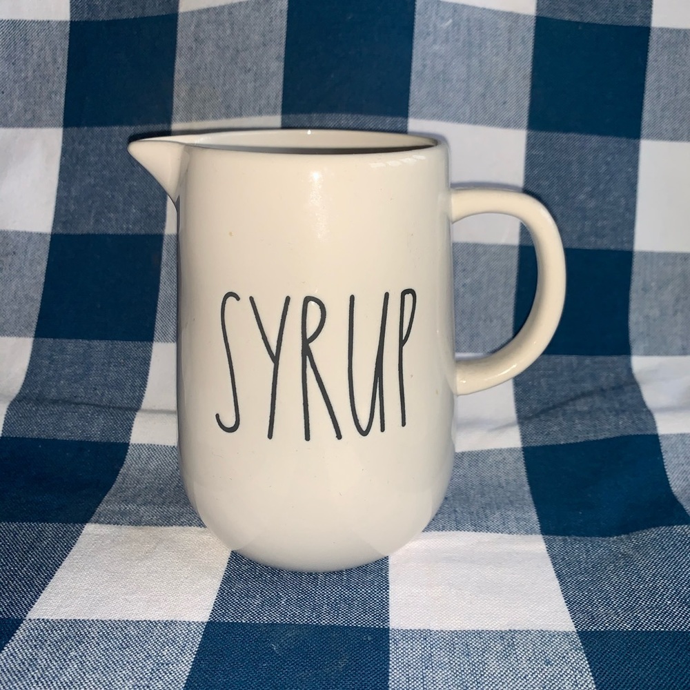 New Rae Dunn Syrup pitcher